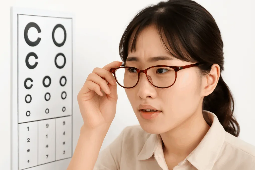 optic test